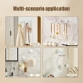 thumbnail image 6 of Qaailabf Rotating Multi-Claw Suction Cup Wall Hooks, 5.43" Kitchen Utensil Organizer Rack with No-Drill Installation, Adjustable Angle Holder for Spatulas, Spoons & Kitchen Tools, High Load Capacity, 6 of 6