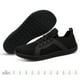 thumbnail image 2 of Zapatillas de deporte anchas de malla para correr, transpirables para entrenar (Negro 42)., 2 of 9