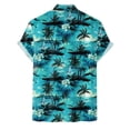 thumbnail image 6 of ZHANGDER Men's Hawaiian Shirt Short Sleeve Button Down Shirt Summer Tropical Beach Vacation Shirts, 6 of 7