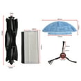 thumbnail image 4 of Main Side Brush Filter Mop Cloth Kit For Medion X20 SW+ / MD 11415 MD 11500, 4 of 11