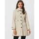 thumbnail image 2 of Abrigo Largo de invierno Allegra K para mujer Beige XL, 2 of 6