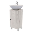 thumbnail image 1 of Gabinete De Baño Para Lavabo Dena Maderkit Ceniza C/p, 1 of 10