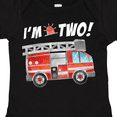 thumbnail image 4 of Inktastic I'm 2 Fire Truck 2nd Birthday Boys or Girls Baby Bodysuit, 4 of 5