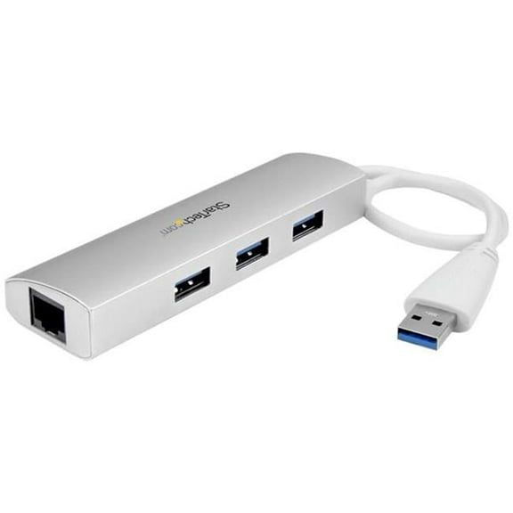 Startech.com  4-Port Portable USB 3.0 Hub with Built-in Cable