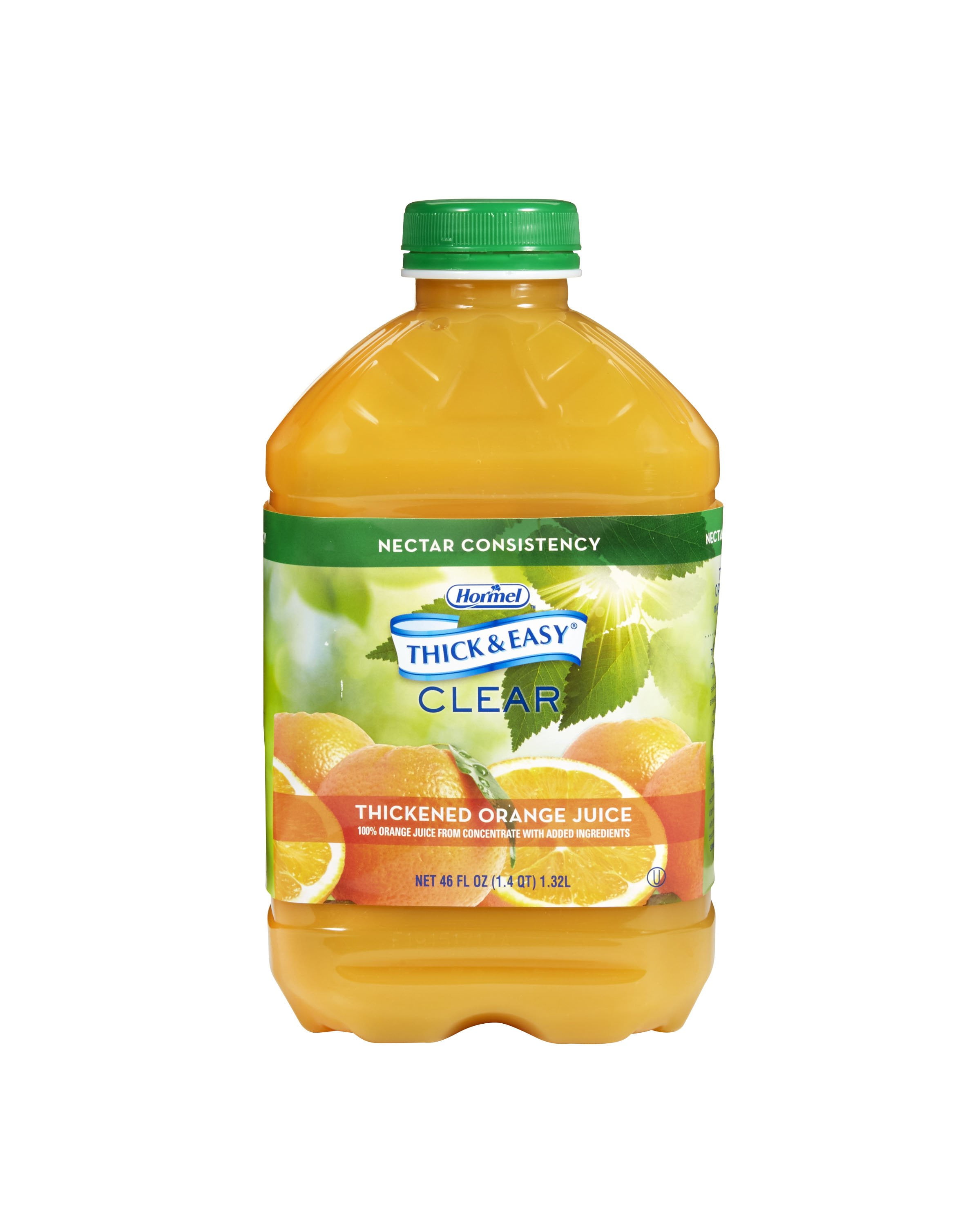Thick & Easy Thickened Beverage 46 oz. Bottle Orange Juice Flavor Ready