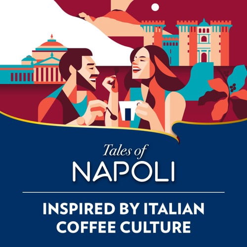 Lavazza Tales of Italy Napoli Nespresso Compatible Capsules, 10 pods per pack, British Import (Pack of 3)