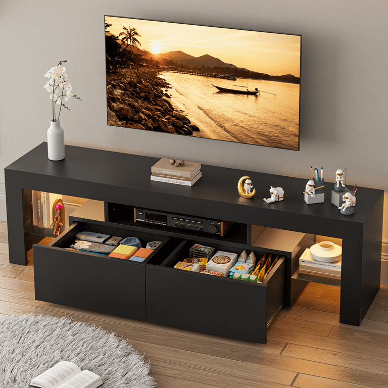 Amazon.com: JIQHOHX TV Cabinet with Slide Up-Down Door
