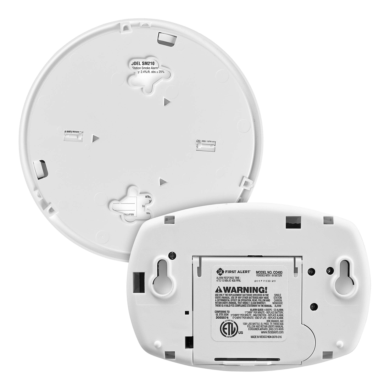 First Alert Smoke and Carbon Monoxide Alarm Combo Pack photo 5