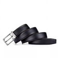 thumbnail image 3 of Mens Genuine Leather Belts Adjustable Casual Dress for Jeans Size 30 34 36 38 40, 3 of 5