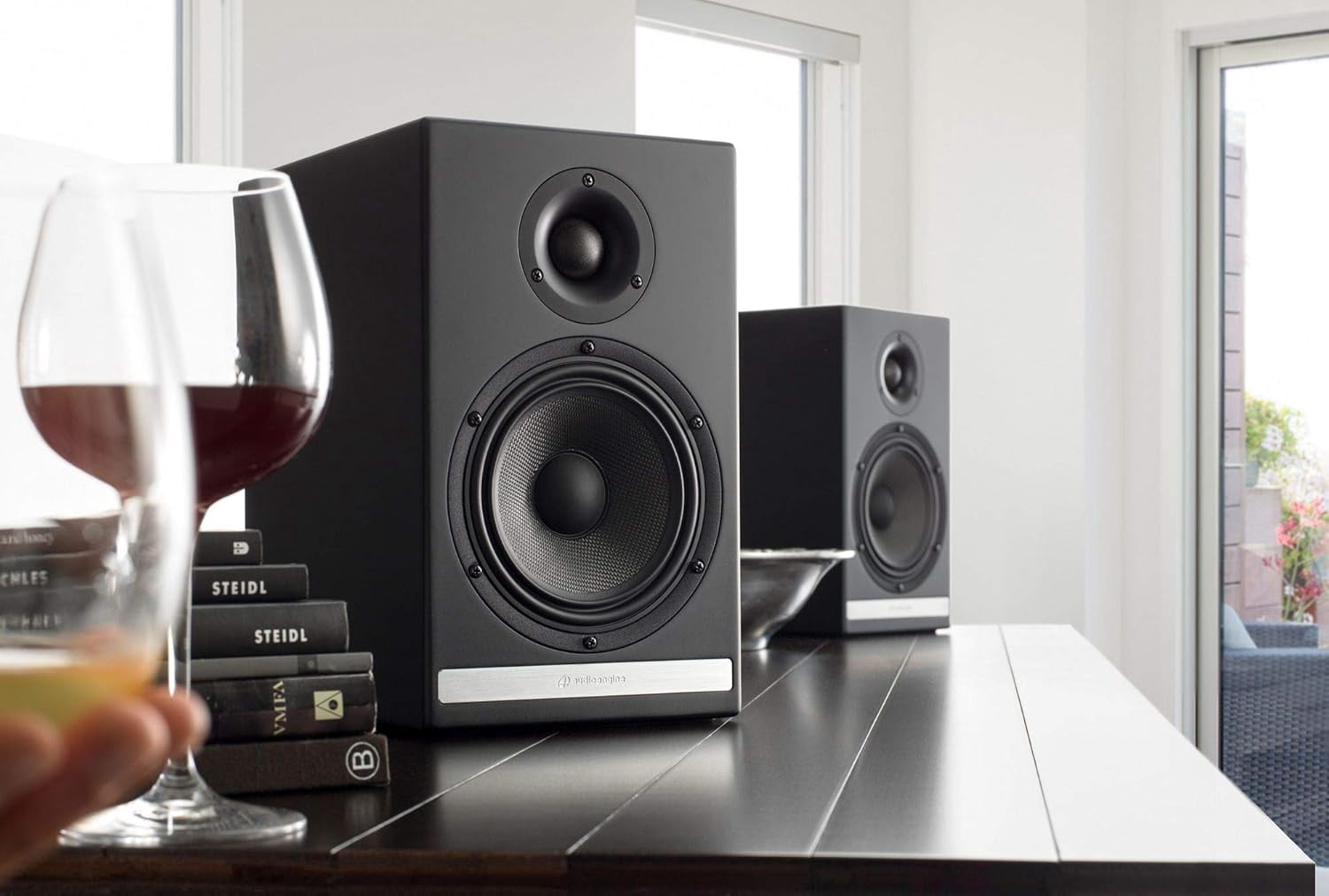 Audioengine HDP6 Passive Speakers Bookshelf Speakers - Black New