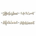thumbnail image 1 of Life Is Sweet Sign Unfinished Wood Cutout Home Decor DIY Option 2- 18" Wide / 1/8", 1 of 3