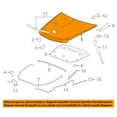 thumbnail image 3 of For 08-14 CTS Coupe/Sedan/Wagon Hood Panel Assembly Primed GM1230383 22789395, 3 of 5