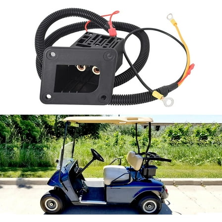 munirater TXT Electric golf cart charging socket 36V Powerwise Charger Receptacle For EZGO