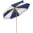 thumbnail image 1 of Outsunny Parasol de Patio 9 Pi, Parasol Inclinable UPF 50+ avec Manivelle, Couleurs Mixtes, 1 of 9