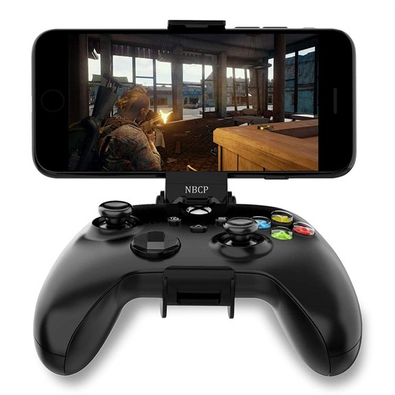 Universal Phone Mount Bracket, Gamepad Controller Clip with Stand Holder for Xbox One Handle