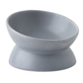 thumbnail image 1 of Cuencos de cerámica para gatos,Tazón de comida para gatos elevado inclinado,Platos de alimentación para mascotas de porcelana,Protege la columna vertebral de la mascota, 1 of 5