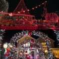 thumbnail image 3 of Cadena de luces navideñas LJLNION 150, color rojo incandescente, 10 m, 120 V, 3 of 8
