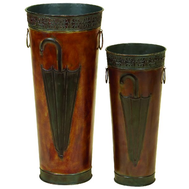 Metal Umbrella Stand Set Of 2