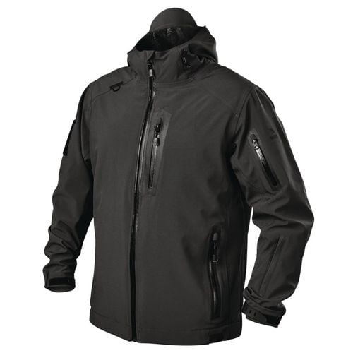 Men's Black Polyester NEW Outdoor Apparel VISM Alpha Trekker Jacket 