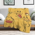 thumbnail image 7 of Pokemon Pikachu Throw Blanket Cute Flannel for Boys Girls Men Women, 7 of 7