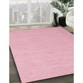 thumbnail image 2 of Ahgly Company Indoor Round ContemporarPink Abstract Area Rugs, 6' Round, 2 of 6