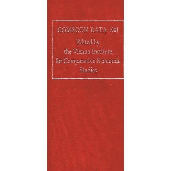 Comecon Data 1981, (Hardcover)