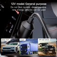 thumbnail image 3 of HLONK 1pack Mini Car Power Inverter  150W Vehicle Inverter 12V DC To 110V AC Converter Car Adapter  Easy To Travel  For Plug And Socket  With 3.1A Dual USB Car Charger  Suitable For Lapto, 3 of 6