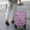 thumbnail image 3 of Colorful Funny Dachshund Luggage Cover Fashion Suitcase Cover Baggage Covers Fit 25-28 Inch Luggage (Go Travel), 3 of 5