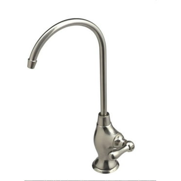 Designer Dispense Drinking Water Faucet RO System Brushed Nickel Stainless Steel