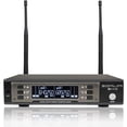 thumbnail image 5 of Sistema de Micrófono Inalámbrico UHF SOMLIMI Blanco Rosa Profesional para Escenario y Karaoke, 5 of 5