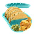thumbnail image 1 of Taco Plate Arrow Home Products Fiesta, paquete de 4 con 3 soportes, 1 of 9