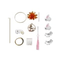thumbnail image 4 of Linterna de conejo china, suministros de linterna, accesorios de decoración, linterna de conejo para el frente Estilo D, 4 of 9