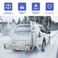thumbnail image 5 of 800 LBS Trailer Hitch Cargo Carrier, Luggage Carrier Rack, Trailer Hanging Basket Aluminum Alloy Mounted Trailer with Rust-Resistant Build for RV Trucks Cars, 5 of 7