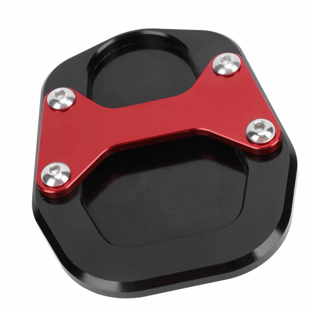 Soporte de Placa de Soporte de Parada de Almohadilla de la Almohadilla de Kickstand, Fácil de Instalar de Seguridad Mejorada de Patada de Patada en la Placa de Aluminio de