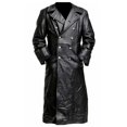 thumbnail image 5 of Chaqueta medieval de cuero vintage para hombre, abrigo de cuero, abrigo de cuero, otoño/invierno, 5 of 5