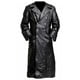 thumbnail image 1 of Chaqueta medieval de cuero vintage para hombre, abrigo de cuero, abrigo de cuero, otoño/invierno, 1 of 5