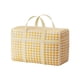 thumbnail image 2 of Bolsa de Almacenamiento Resistente Amarilla 80x50x25cm Poliéster, Asas Reforzadas, Cremallera Doble, Impermeable Organizador de Embalaje para Mudanza de Ropa y Edredones de Gran Tamaño, 2 of 9