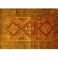 thumbnail image 1 of Ahgly Company Indoor Rectangle Southwestern Yellow Country Area Rugs, 8' x 10', 1 of 4
