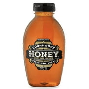 Round Rock Honey, Local, Raw & Unfiltered, Wildflower Texas Honey, 16 fl oz Plastic Squeeze Bottle.