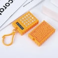 thumbnail image 3 of Portable Calculator with Keychain, Slim Mini Soda Cracker Shape Calculators with 8-digit Screen Display,Small Pocket Basic Standard Calculators for Simple Calculations Daily Use, Orange, 3 of 6
