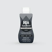 Rit DyeMore Synthetic Fabric Dye – 7 fl oz Bottle, Color for Polyester, Nylon & Acrylic Surfaces- Graphite Gray