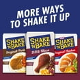 Shake 'N Bake BBQ Glaze Seasoned Coating Mix, 6 oz Box, 2 ct Packets