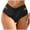 Black, variant on Sopiago Womens Bikini Bottom Twist Front Cheeky Swimsuit Bottoms for Women Ruched Bathing Suit Bottoms Navy,XXL