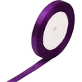 thumbnail image 2 of Orange, Black, and Purple Satin Ribbon Rolls 10mm for DIY Crafting, 2 of 5