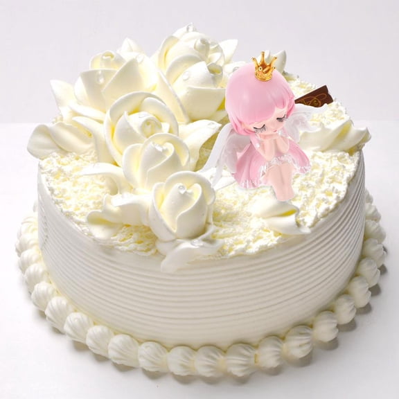 RENACLIPY birthday cake decorations for women Cake Decoration Pink 1Pack