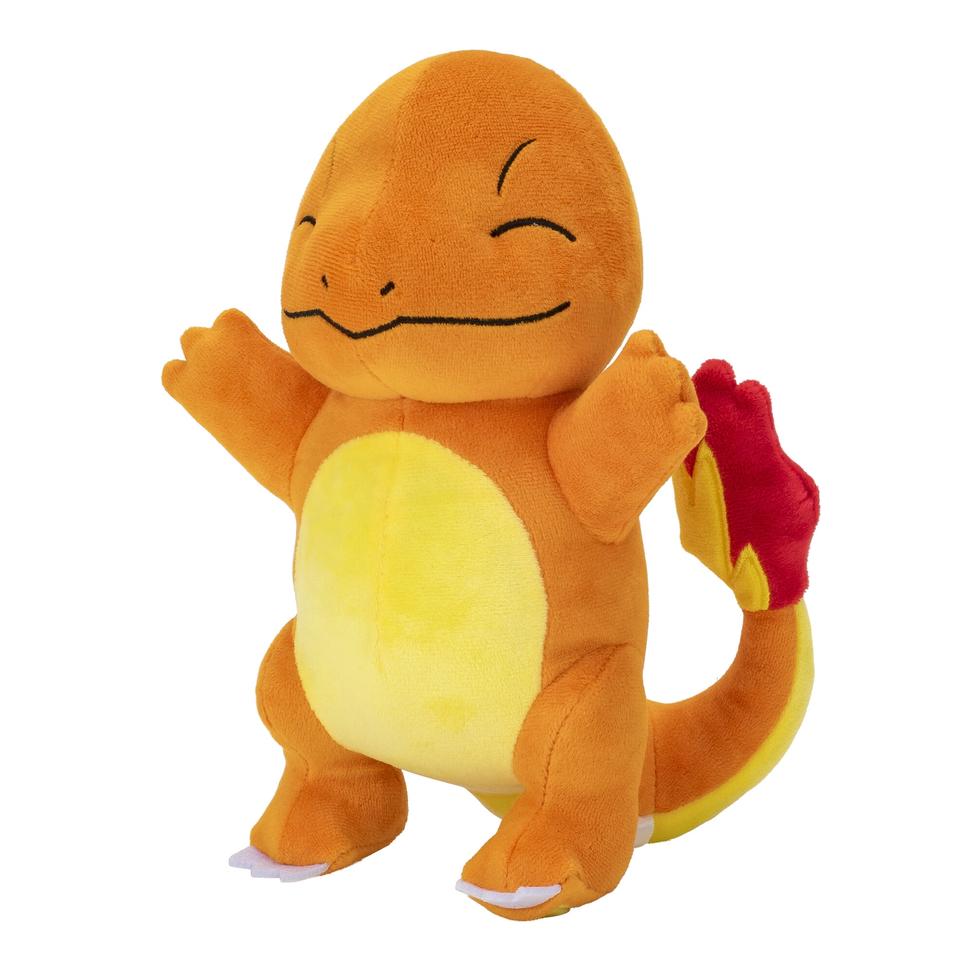 Pokemon Charmander 8" Plush Stuffed Animal Toy - Charmander Evolution - Officially Licensed - Gift for Kids
