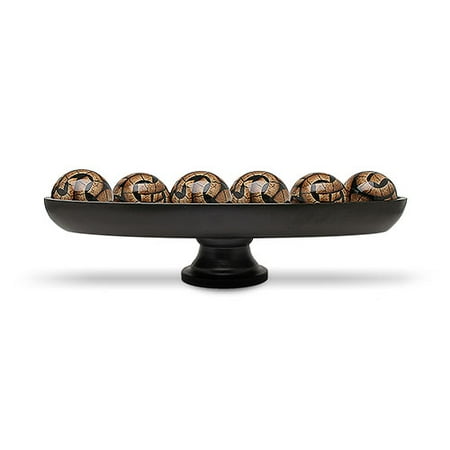 Wood Pedestal Bowl