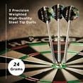 thumbnail image 4 of Viper Jackal 80% Tungsten Steel Tip Dart Set with Case, 24 Grams, 4 of 7