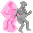 thumbnail image 1 of Silicona Para Pastel De Halloween, Molde De Esqueleto 3D, Molde Para Hornear Para Pasteles Diy, Galletas, Chocolates Advancent HA040463-01, 1 of 5