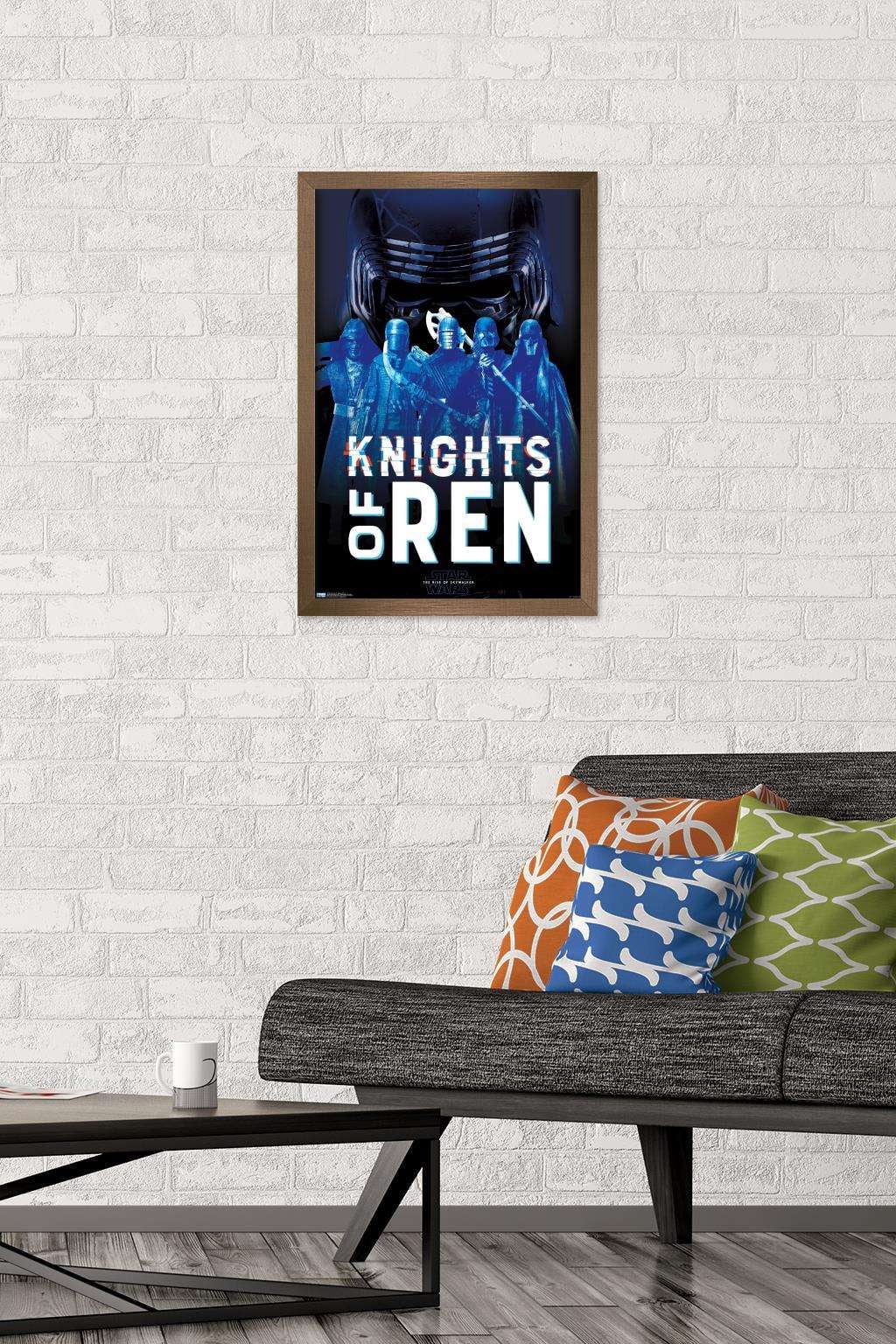 Star Wars: The Rise Of Skywalker - Knights Of Ren Wall Poster, 14.725" x 22.375", Framed